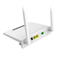 Kotak Jaringan Gigabit Optik Fiber X-PON ONU FTTH 1G1F WIFI CATV Model CVTV dengan Switch OLT 20km 1310nm
