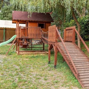 Panel pagar kayu bulat baja logam tugas berat tiang lonjakan 70X70 - Product Image 4