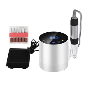 Lime à ongles en carbure avec écran LCD HD, lime à ongles électrique portable durable, outil de manucure professionnel pour salon et domicile - Product Image 1