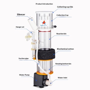 <span class=keywords><strong>Red</strong></span> <span class=keywords><strong>Sea</strong></span> Star Mini Eiwitafscheider Automatische Afvalwaterafvoer Zoutwater Stikstofverwijderaar Aquariumfilter - Product Image 2