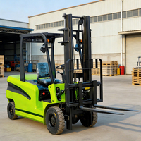 1-Tonnen 2-Tonnen 3-Tonnen Mini Elektro-Gabelstapler mit Lithium-Hydrauliklift, Kostenloser Versand, CE ISO, Einfache Bedienung, für Innenlagerung