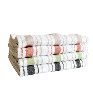 Serviettes de cuisine en coton premium, serviettes de cuisine en toile de coton imprimées sur mesure par sérigraphie, respirantes, réutilisables, accessoires de cuisine en lin bon marché - Product Image 1