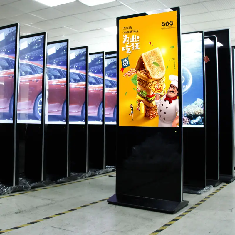 55" Advertising Display Video Technical Indoor TFT Pictures/image/Automatic switch/text scrolling digital signage and displays