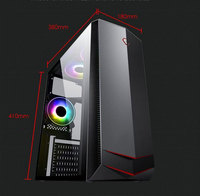 Vente chaude Usine OEM Core I5 /16G/756G SSD Ordinateur de bureau Configurations élevées Ensemble complet PC Gaming Desktops