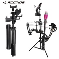 Support de tir à l'arc multifonctionnel télescopique réglable pour arc et flèches, trépied porte-flèches pour la chasse et le tir