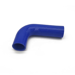 <span class=keywords><strong>Raccord</strong></span> de tuyau en silicone 45mm-102mm Coude à 90 degrés Joint en caoutchouc de silicone Courbe Tuyau de refroidissement d'intercooler en silicone Bleu - Product Image 3