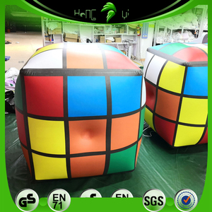 Globo Inflable LED con Forma <span class=keywords><strong>de</strong></span> Cubo Mágico, Modelo Personalizado, Cubo <span class=keywords><strong>de</strong></span> Rubik Iluminado Inflable, Cubo Inflable Colgante para Decoración <span class=keywords><strong>de</strong></span> Eventos - Product Image 6