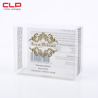CLP Cholyn Clair En Plastique Savon Bar Conteneur Boîtes D'emballage pour le Savon