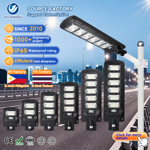 Iluminación Exterior IP67 Impermeable, Farola Solar LED Integrada Todo en Uno de 200W 400W 600W 800W 1000W 1200W - Product Image 1