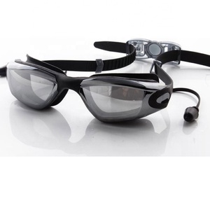Lunettes de natation anti-buée HD, vision claire, pour hommes, femmes, enfants, non myopes, avec sangles en silicone - Product Image 1