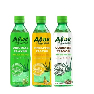 MiniCrush refrigerante saudável Aloe vera beber suco com polpas puras naturais