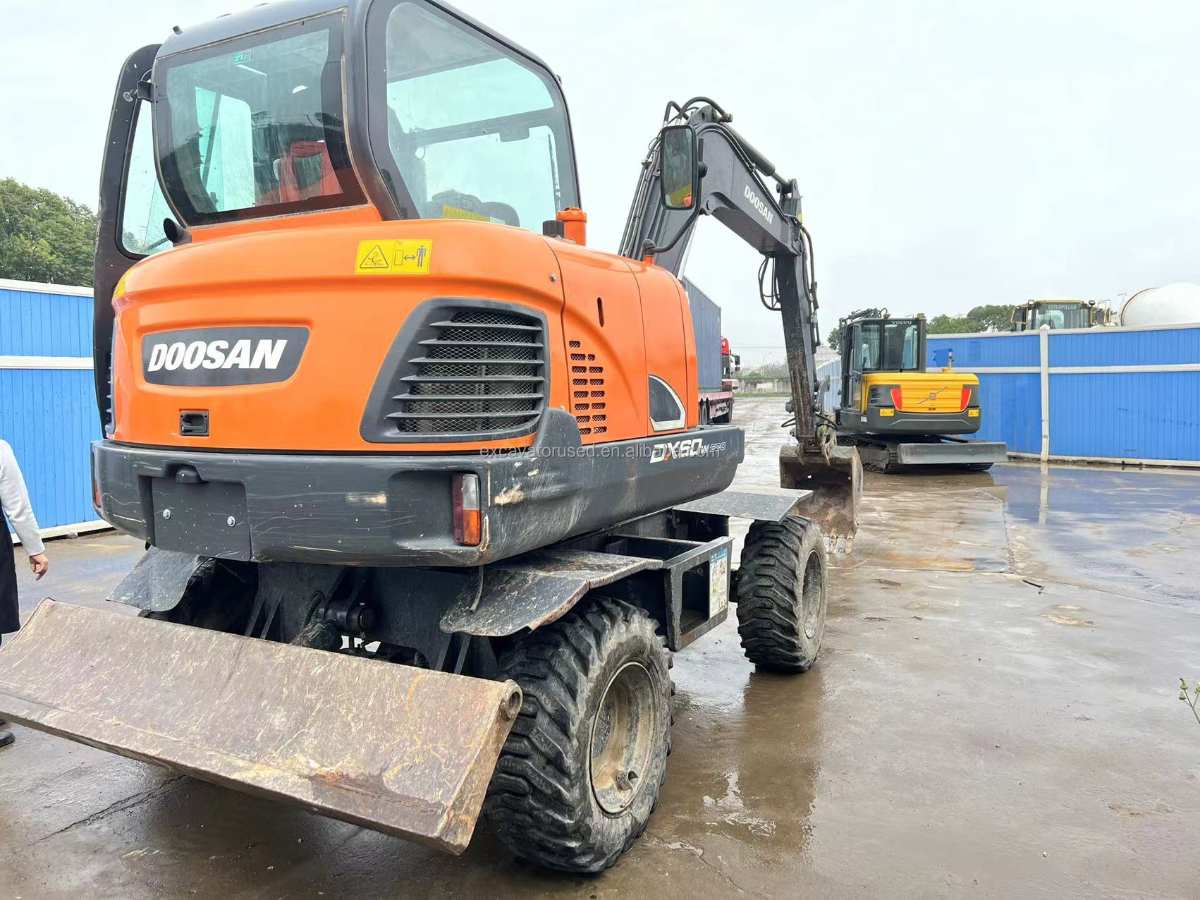 source 新到货2020年二手斗山轮式挖掘机dx60w出售 on m.alibaba.com