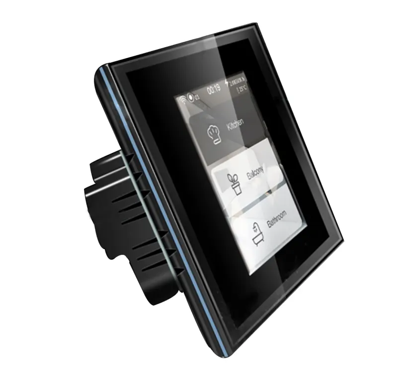 L8 Series WIFI LCD smart wifi zigbee wall touch switch L8 Series WIFI LCD
