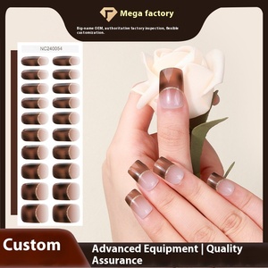 Zhengxiang 3D transfrontalier pour <span class=keywords><strong>Amazon</strong></span> <span class=keywords><strong>luminothérapie</strong></span> armure français Gel manucure autocollants décalcomanies européen américain léopard Design - Product Image 5