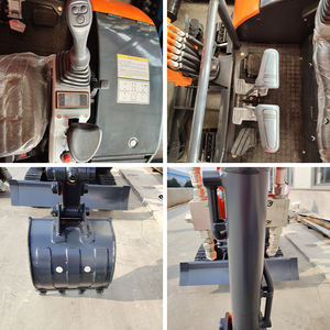 2025 nuova tendenza 1 tonnellata escavatore Mini escavatore cingolato Mini Bagger idraulico motore diesel compatto escavatore movimento terra per la vendita - Product Image 5