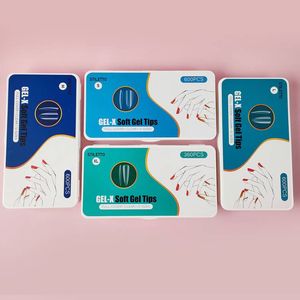 Suministros <span class=keywords><strong>de</strong></span> <span class=keywords><strong>uñas</strong></span> <span class=keywords><strong>acrílicas</strong></span> artificiales, <span class=keywords><strong>uñas</strong></span> postizas <span class=keywords><strong>de</strong></span> Gel <span class=keywords><strong>de</strong></span> cobertura completa sin costuras con caja blanca - Product Image 2