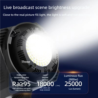 Système d'éclairage Softbox 100W en matériau ABS avec support lumineux de 2 mètres et monture Bowens pour les créateurs de contenu