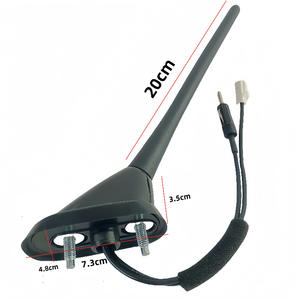 <span class=keywords><strong>Antenne</strong></span> de toit de voiture avec fonction radio FM, longueur du câble 20 cm, prise mâle DIN, modèle YJH-SF447-2, vente en gros en Chine - Product Image 4