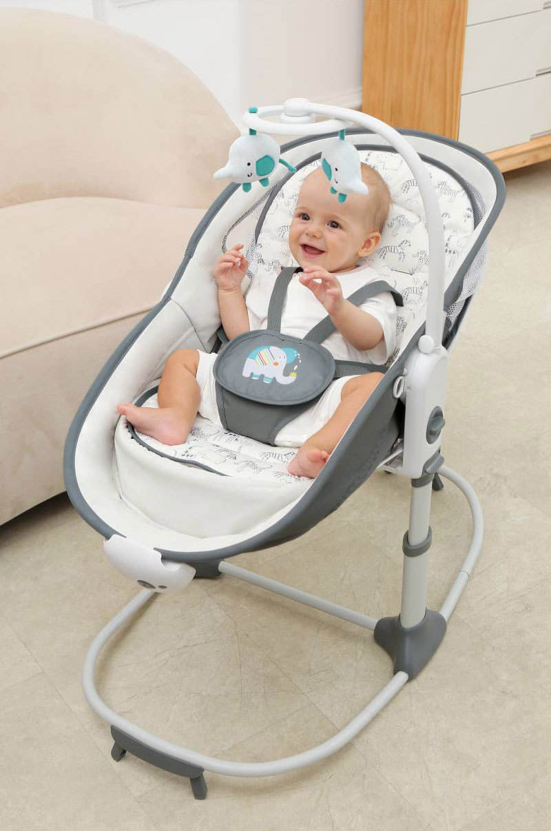 Khaki - bed + mattress + storage basket