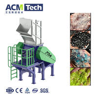 Broyeur de plastique à faible bruit, machine de recyclage, granulateur de déchets, équipement de broyage pour ABS, caoutchouc, tuyaux HDPE, film PP