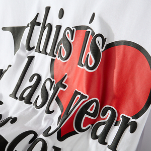 TKAN 157 vente en gros Streetwear 3D bouffée impression coton lourd t-shirt personnalisé t-shirt uni graphique surdimensionné homme T-shirts - Product Image 3