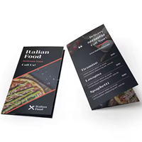 Servicio de Impresión de Productos de Papel para Menús de Restaurantes, Manuales de Instrucciones de Diseño Personalizado, Tarjetas, Folletos, Catálogos, Impresión de Revistas