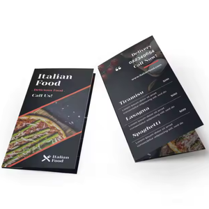 บริการพิมพ์งานตามสั่ง คู่มือการใช้<span class=keywords><strong>งาน</strong></span> รูปแบบเมนูร้านอาหาร กระดาษ พิมพ์ผลิตภัณฑ์ การ์ด ใบปลิว สมุดเล่มเล็ก แคตตาล็อก โบรชัวร์ - Product Image 4