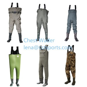 High Quality Strap-back Hunting <strong>Wader</strong> Fishing Suit Breathable fabric Fishing <strong>Waist</strong> Chest <strong>Waders</strong> - Product Image 4