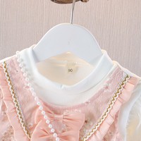 Nouvelle Robe Longue de Printemps pour Fille, Modèle 'Sweet and Lovely', Vêtement Décontracté pour Fille, Robe de Princesse Lapin
