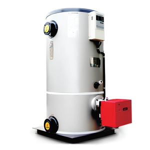 Chaudière à eau chaude verticale industrielle CLHS à tubes de fumée avec commande automatique pour l'alimentation en eau chaude commerciale - Product Image 6