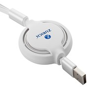 Kabel Data Imaiwill Felix-251 Kustom 1 Meter Universal Retractable 3-in-1 Tipe C Pengisi Daya Berkualitas Tinggi untuk Promosi