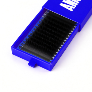 <span class=keywords><strong>Cils</strong></span> en velours synthétique 0,02-0,25 mm faits à la main, sans cruauté, vente en gros, extensions individuelles <span class=keywords><strong>volume</strong></span> <span class=keywords><strong>russe</strong></span>, extensions privées - Product Image 2
