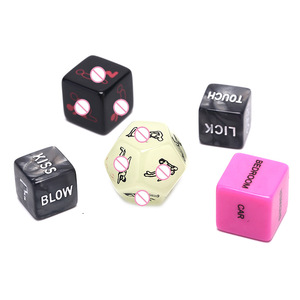 Creativo 5 unids/set posición de amor Sexual juego de juegos previos Gadgety erótico que brilla en la oscuridad Outercourse adulto pareja fiesta sexo amor <span class=keywords><strong>dados</strong></span> - Product Image 4