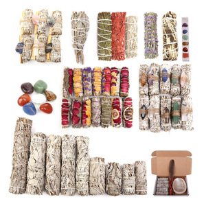 Vente en gros de haute qualité série de sauge pierre de guérison palo santo bâton de tache pour rendre l'<span class=keywords><strong>air</strong></span> propre - Product Image 2