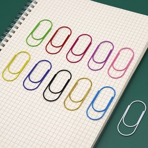 Clips en papier colorés de 50 mm, clips en plastique recouverts de plastique, clips en papier larges et épais, clips en papier colorés de grande taille, marque-pages pour la maison, le bureau et l'école - Product Image 5
