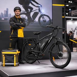 Vélo cargo électrique 27,5 pouces, autonomie de 108 km, batterie grande capacité pour services de messagerie et de livraison, vente en gros Chine - Product Image 1
