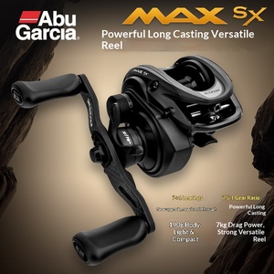 ZGLY - <span class=keywords><strong>Moulinet</strong></span> de pêche à lancer magnétique <span class=keywords><strong>ABU</strong></span> <span class=keywords><strong>GARCIA</strong></span> de qualité supérieure, en fibre de carbone, pour rivière et lac, rapport de transmission 7,5:1, poignée EVA - Product Image 3