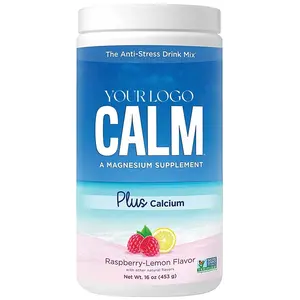 Bột Bổ Sung Sản Phẩm Magiê Vitamin D3 Thuần Chay Calm PLUS Canxi, Vitamin C