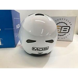 Casco Modulare Mds Md200 Bianco Solido Taglia XS 53-54 E2205 Casco da Moto - Product Image 5