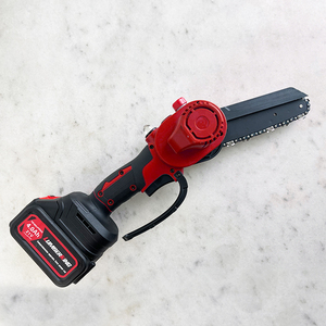 Couple élevé nouveau Design travail du bois coupe sans fil outil de jardin scie à chaîne Mini lubrification automatique 21V tronçonneuse électrique - Product Image 4