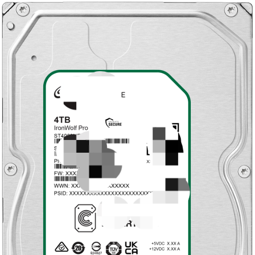 Ironwolf Pro 4tb Nas Hdd St4000ne001 6gb/s Fw En01 3.5" Cmr 7200rpm New Original Ready Stock Industrial Automation Pac