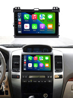 MEKEDE 4 cœurs, autoradio GPS, navigation, Car-play, multimédia automobile, 2+32 Go, Android Auto pour Toyota Prado ancien modèle
