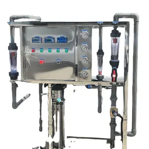 Professional Factory Glass Of Equipment Treatment Plant Double Stage RO System Rea Water Machine Urea Solution Line