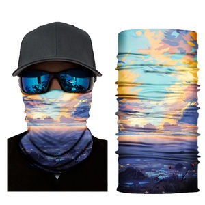 Custom bandana's bescherming UV unisex naadloze sjaal winddichte fietsbandana nekwarmer gaiter - Product Image 1
