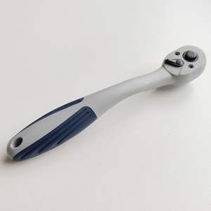 Llave de Trinquete con Mango en H de 38 mm, 72 Dientes, Liberación Rápida, Recubierta de Plástico, Herramienta de Reparación Automotriz - Product Image 1