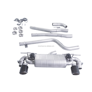 REV/ para <span class=keywords><strong>BMW</strong></span> 116i <span class=keywords><strong>118i</strong></span> 120i 1.5T F20 B38 2013-2019, Tubo de Escape de Alto Rendimiento Valvetronic 304SUS Catback - Product Image 2