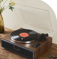 Vente en gros usine populaire HY-T18 – Lecteur de disques vinyles personnalisable avec haut-parleur intégré