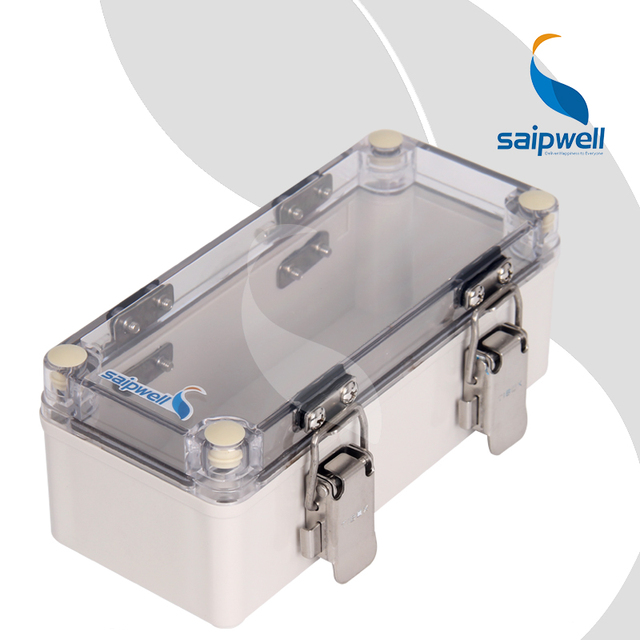 DS-ATS-0818 Outdoor Plastic Enclosure Waterproof Transparency Cover Switch Box 80*180*70mm IP66 Plastic Terminal Box