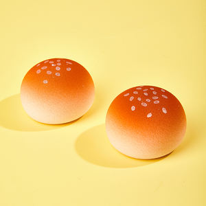 Éponge de maquillage personnalisée, éponge de beauté gratuite, maquillage pain Toast lune gâteau mélangeur, étiquette privée <span class=keywords><strong>Latex</strong></span> 50 pièces pour étiquette Logo personnalisée - Product Image 1