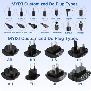 Bộ nguồn DC cho máy in MYIXI 36W 14.5V 2.5A <span class=keywords><strong>24V</strong></span> 1.5A 12V 3A 20V 1.8A 9V 4A, đầu nối UK 3 chân, loại <span class=keywords><strong>Pos</strong></span> <span class=keywords><strong>Pos</strong></span> - Product Image 3